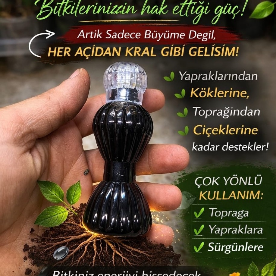 Kral Sıvı Bitki Besini – Genel Kullanım İçin Yoğun Ham Besin