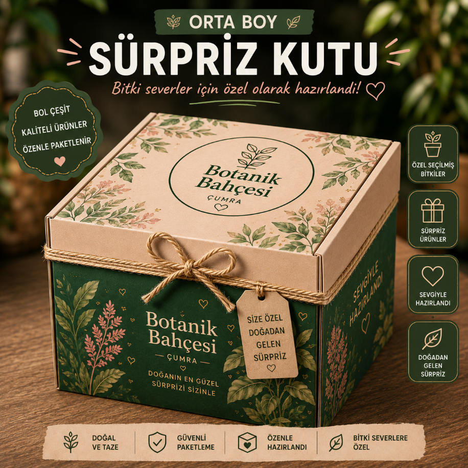Orta Boy Süpriz Kutu